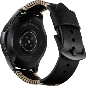20 mm Bandje - Luxe Leer - Zwart