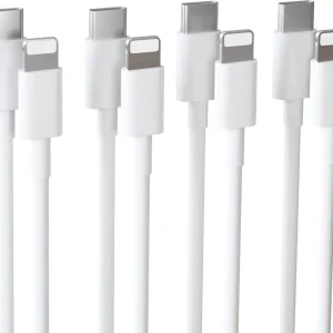 4-Pack Oplaadkabel Geschikt voor iPhone 14, Pro, Pro Max - Quick Charge - 1 Meter